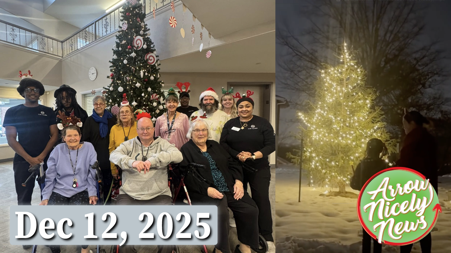 Arrow Nicely News – Christmas Tree Lightings & Holiday Cheer – Dec 12, 2025