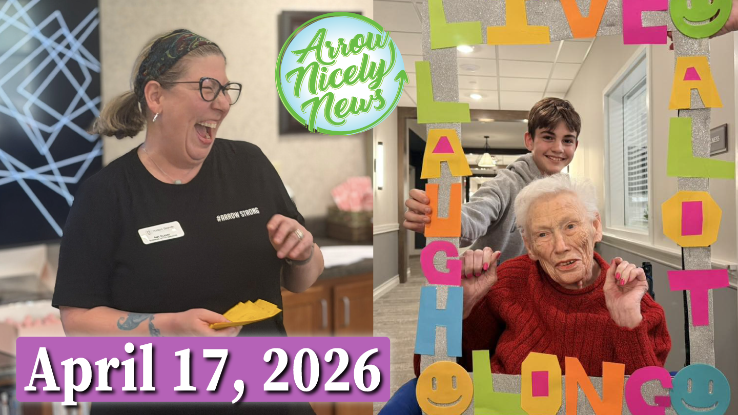 Arrow Nicely News – Laugh at Work Week 2026 – April 27, 2026